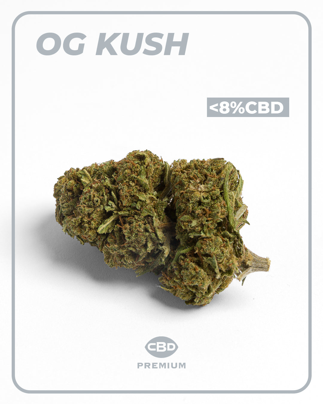 Flor de CBD OG KUSH 8% | at420 CBD Club