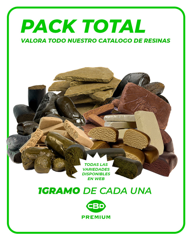 Pack total Resinas - 14 UNIDADES