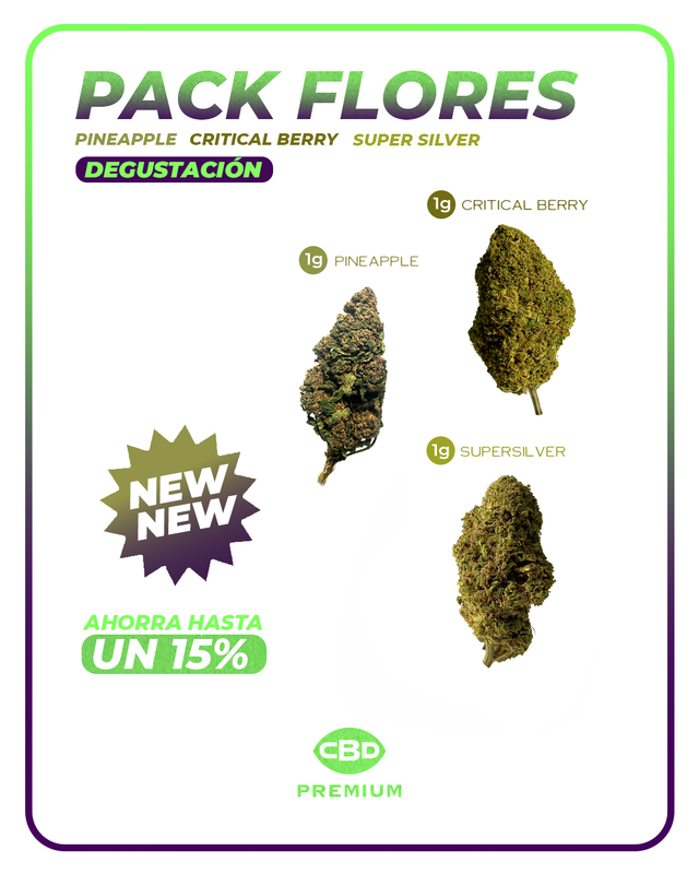 Pack Degustación Flores 🍁