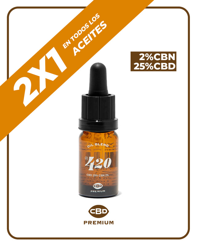 Aceite 25% CBN 2%