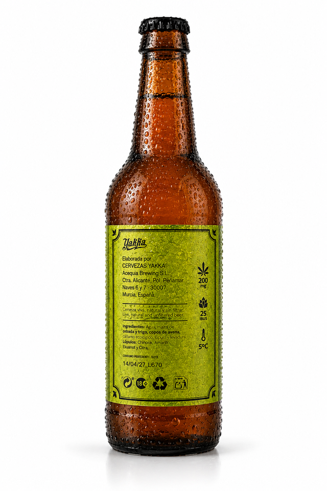 Cerveza CBD AT420 x Yakka