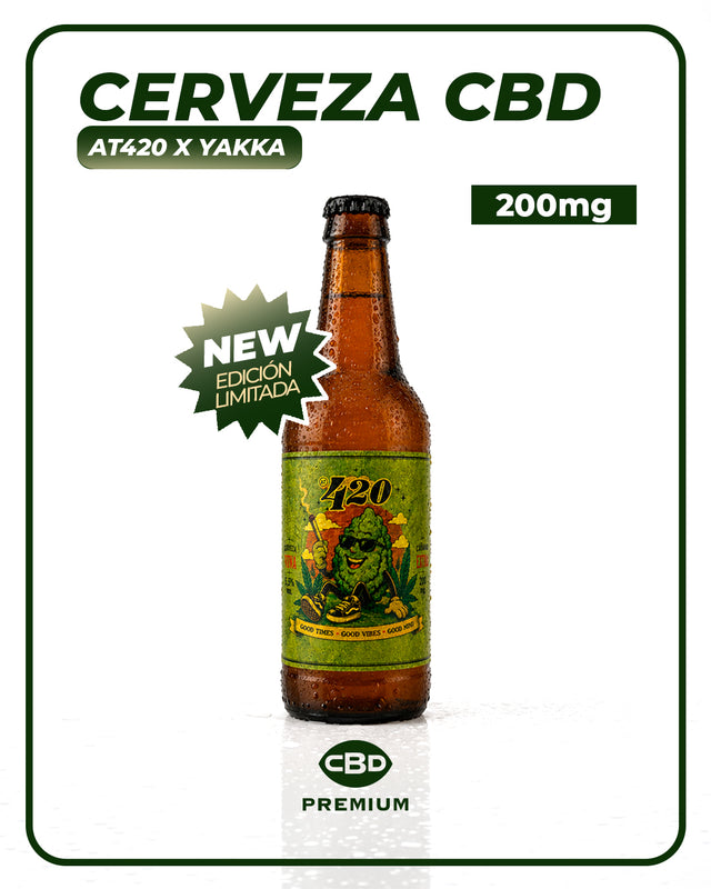 Cerveza CBD AT420 x Yakka