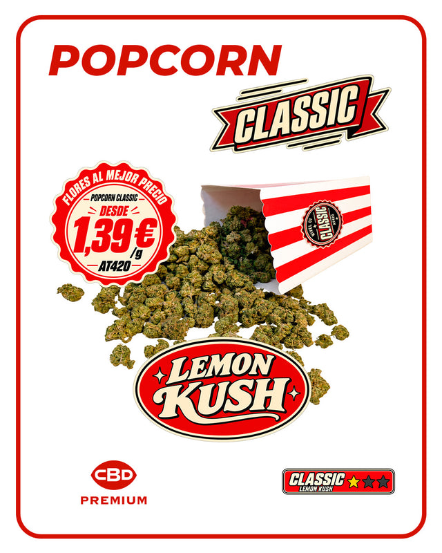 Popcorn Classic AHORRO - Lemon Kush