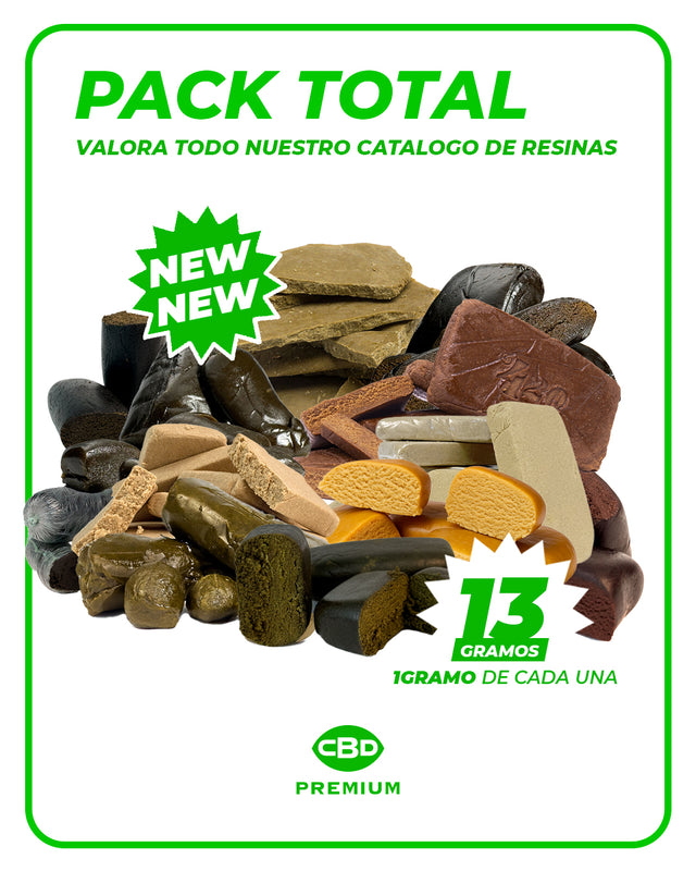 Pack total Resinas - 13 UNIDADES