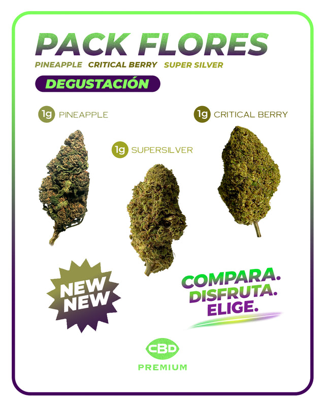 Pack Degustación Flores 🍁