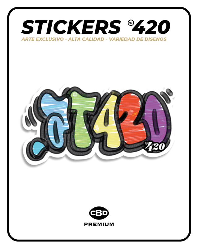 Sticker at420