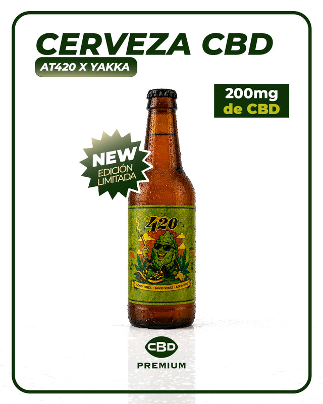 Cerveza CBD AT420 x Yakka