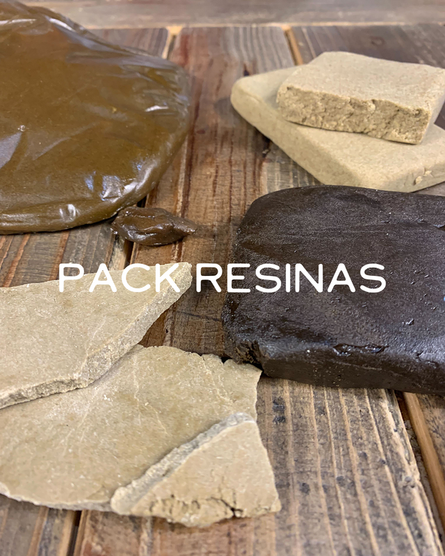 Pack de degustação de resinas